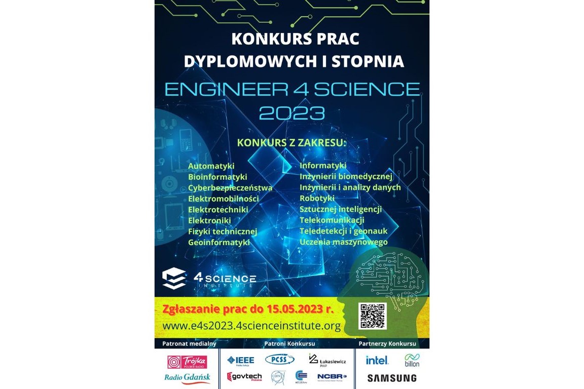 Konkurs Engineer 4 Science 2023 - Wydłużony Termin Zgłaszania Prac ...